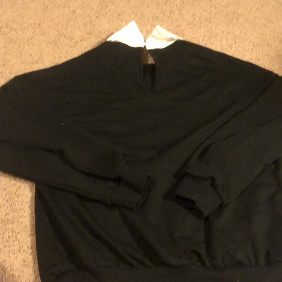 Collared sweater black - Picture 3 of 4